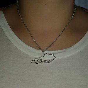 Kentucky home necklace
